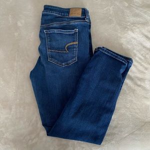 American Eagle next level stretch skinny jeans